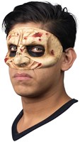 Halloween Halfmasker Zombie Latex