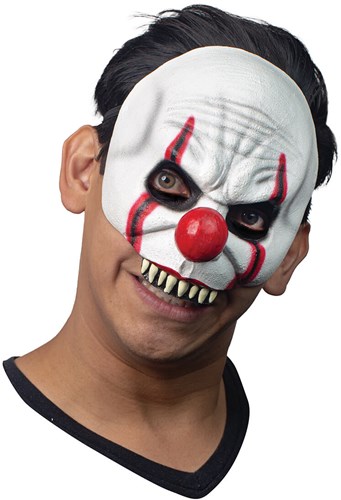 Killer Clown Halfmasker Latex