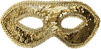 Venetiaans Oogmasker Pailletten Goud