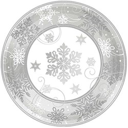 Bordjes SnowFlake Sparkling -  8st