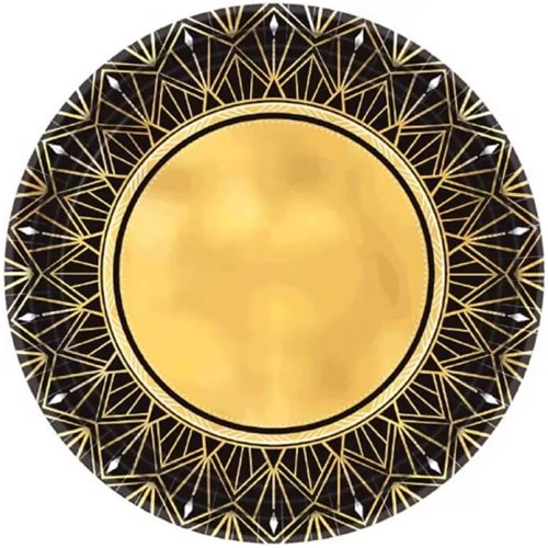 Bordjes Glitz&Glam 8st - 17,8cm