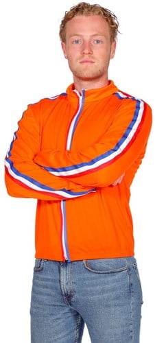 Oranje Trainingsjasje Holland Retro
