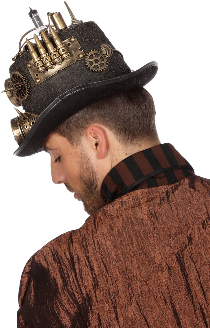 Groen Boland Heren Steampunk feesthoeden Festival kopen