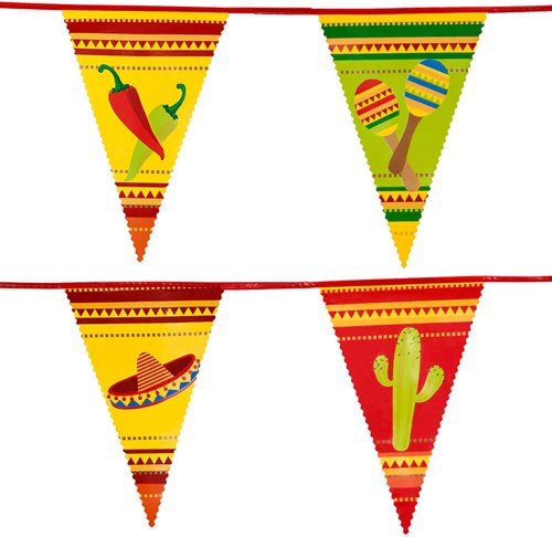 Vlaggenlijn Fiesta Mexico 6m
