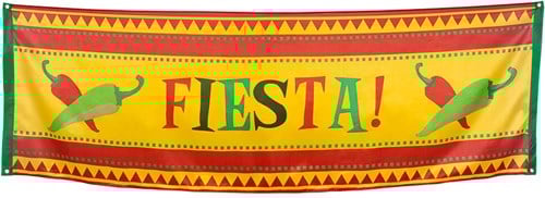Banner Fiesta Mexico 74X220CM