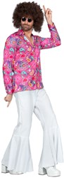 Hippie Blouse Heren Pink