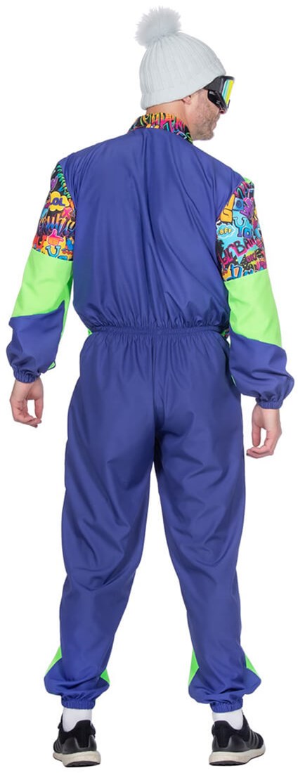 FunkyAlps - Jungle skipak - uniseks jungle retro ski-outfit - wind- en waterdicht - perfect voor après-ski - verkrijgbaar in de maten S tot XXL, jungle, XL