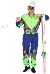 Fout Skipak Eighties Print voor Heren