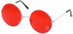 Mega Hippie Bril Rood