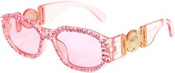 Bril Patty Diamonds Roze Luxe
