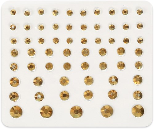 Body Jewel Puntjes Goud 63st.