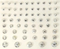 Body Jewel Puntjes Zilver 63st.