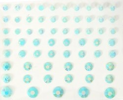 Body Jewel Puntjes Mint Groen 63st.