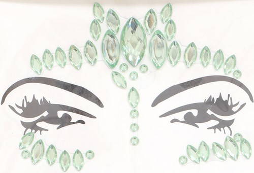 Face & Body Jewels Lichtgroen