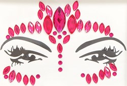 Face & Body Jewels Pink