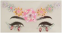 Face & Body Jewels Hippie Flowers