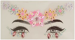 Face & Body Jewels Hippie Flowers