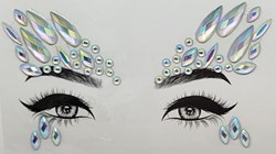 Glow in the Dark Face & Body Jewels Diamonds