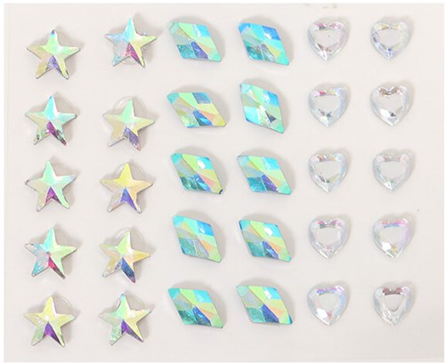 Body Jewel 8mm Assorti (30st)