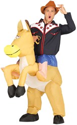 Opblaasbare Piggyback Paard