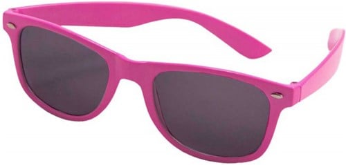 Blues Brothers Bril Neon Pink