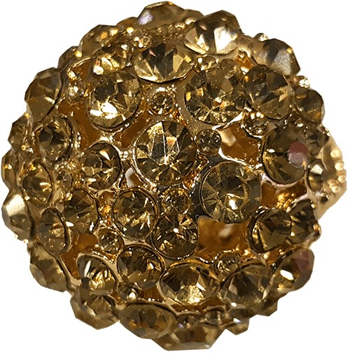 Ring Bling Bling met gouden diamanten -2