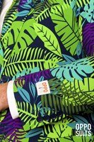 Herenkostuum OppoSuits Juicy Jungle (detail mouw)