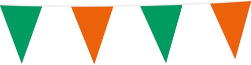 Vlaggenlijn Groen-Oranje - 10m