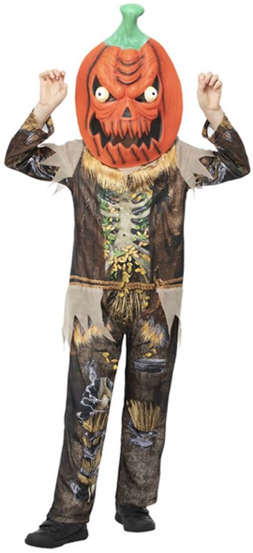 Halloween Kostuum Zombie Pompoen Kind