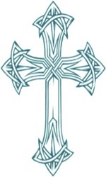 Tattoo Kruis (Biker Cross)
