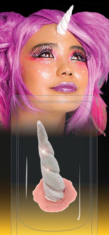 Professionele Latex Wond FX - Unicorn Horn (product)