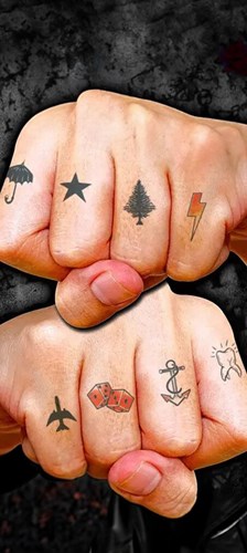 Knokkel Tattoos Symbolen