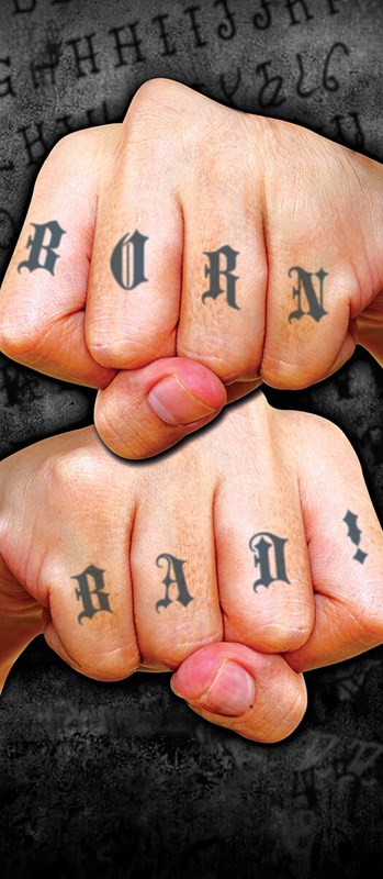 Knokkel Tattoos Alfabet Old English