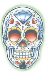 Tattoo Day of the Dead Skull