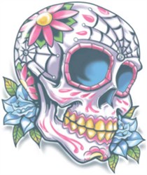 Tattoo Day of the Dead Calaveras