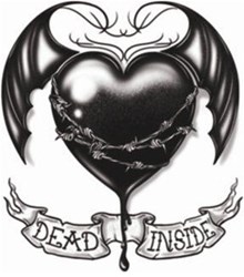 Tattoo Dead Inside (Goth Tattoo)
