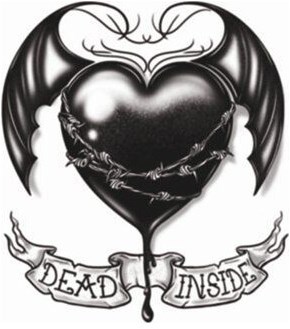 Tattoo Dead Inside (Goth Tattoo)