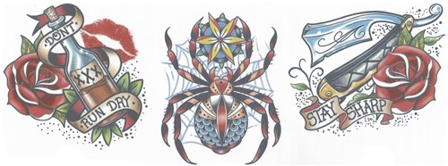 Nek Tattoo Spider (3st.) (product)