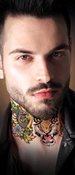 Nek Tattoo Tiger (3st.)