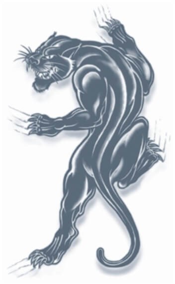 Tattoo Zwarte Panter