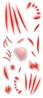 Wond Tattoo FX - Gekrasd (Mauled) (product)