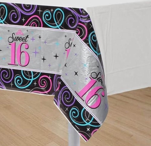 Tafelkleed Sweet 16 - 140x260cm