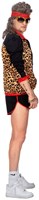Eighties Disco Panter Outfit Heren (zijkant)