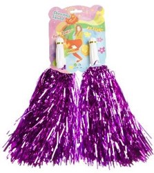 Pom Poms Metallic Pink 2st.