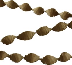 Crepeguirlande Goud (24m)