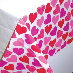 Tafelkleed Hartjes 137x259cm
