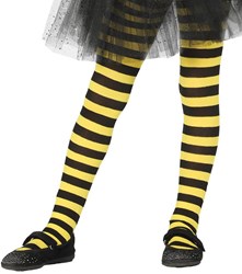 Kinderpanty Gestreept Geel-Zwart