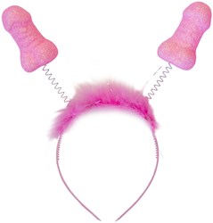 Tiara Penis Roze met Bont