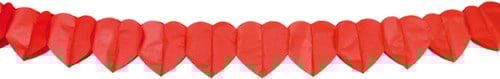 Guirlande Hart Rood