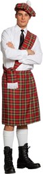 Kostuum Schot Rood 3dlg